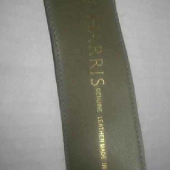 Paul Harris Olive Green Alligator Embossed Leather main image 4